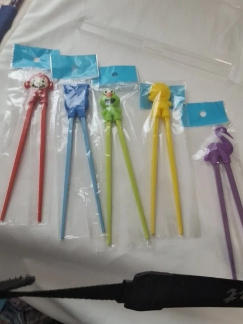 Multicolor Novelty  Chopsticks Set - 2 Adult & 5 Pairs Kids NWT